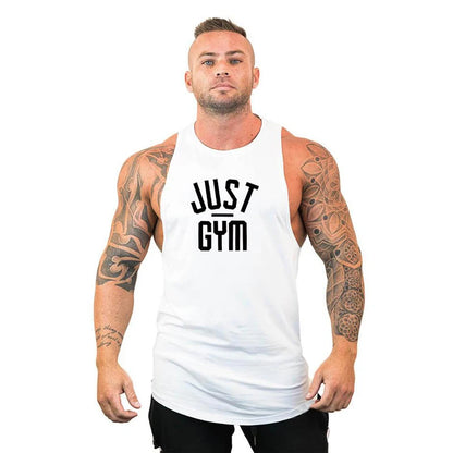 Men Hooded Tank Top New Brand Fashion Cotton High Quality Sports Undershirt Bodybuilding Singlet Fitness Sleeveless Vest Men