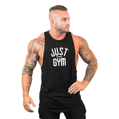 Men Hooded Tank Top New Brand Fashion Cotton High Quality Sports Undershirt Bodybuilding Singlet Fitness Sleeveless Vest Men