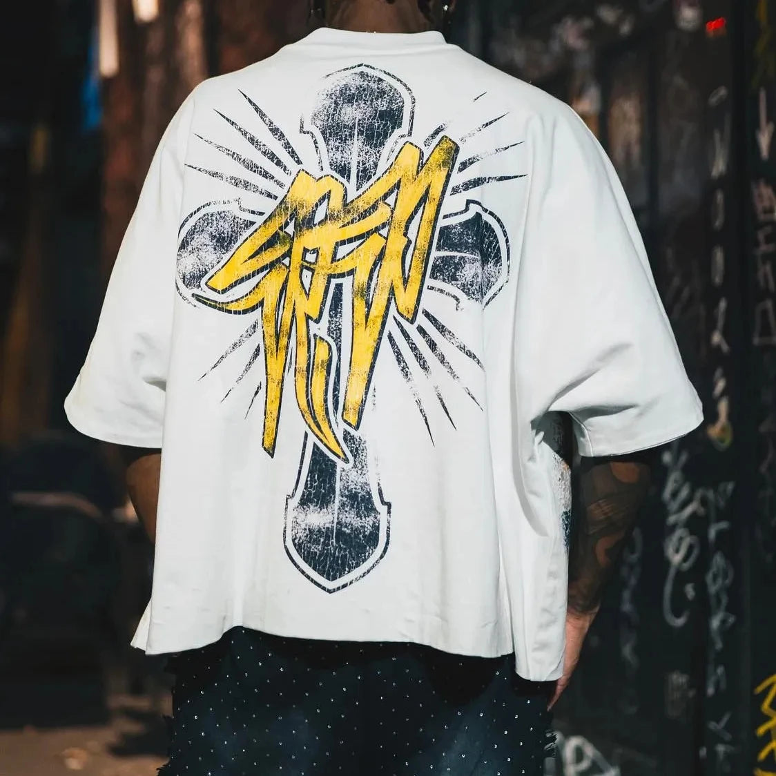 Y2K Vintage Clothing Retro Classic Graphic Printed Loose Short Sleeve Harajuku Gothic Casual Oversized Cotton T Shirt Men Women