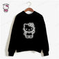 HELLO KITTY Print Sweatshirt