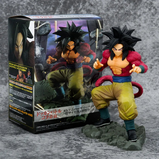 Dragon Ball GT Super Four Goku, Vegeta, and Gogeta Collectors Action Figures Sets