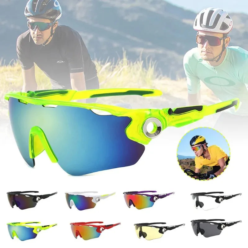 Cycling Eyewear 8 Clolors Outdoor Sports Sunglasses Men Women Cycling Glasses MTB Glasses