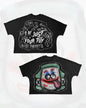 Y2k Top Oversized Printed Graphic T Shirts Hip Hop Punk Men and Women Short Sleeved Cotton Tops Harajuku Retro Goth Streetwear