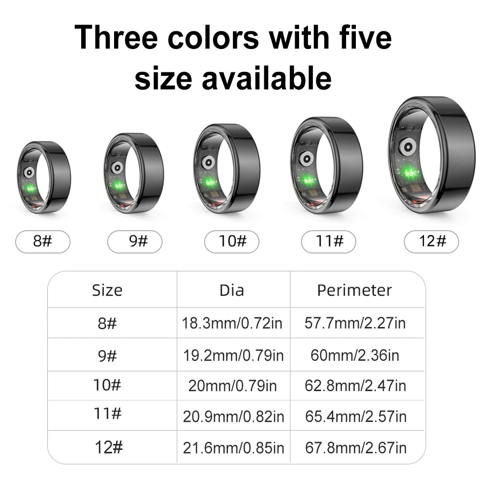 Smart Ring Fitness Tracker