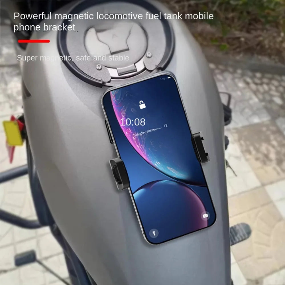 Gym Magnetic Phone Holder Magnet Base Phone Mount for Gym Equipment Tractor Refrigerator Forklift or Any Compatible Smartphones