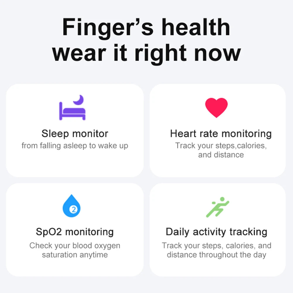 Smart Ring Fitness Tracker