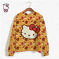 HELLO KITTY Print Sweatshirt