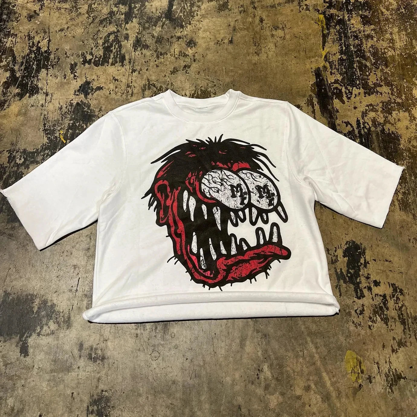 Y2K Vintage Clothing Retro Classic Graphic Printed Loose Short Sleeve Harajuku Gothic Casual Oversized Cotton T Shirt Men Women