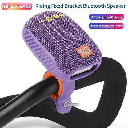 TG392 Portable Outdoor Bicycle Wireless Bluetooth-compatible Speaker Sound Box Hands-free Call Cycling Subwoofer FM Radio