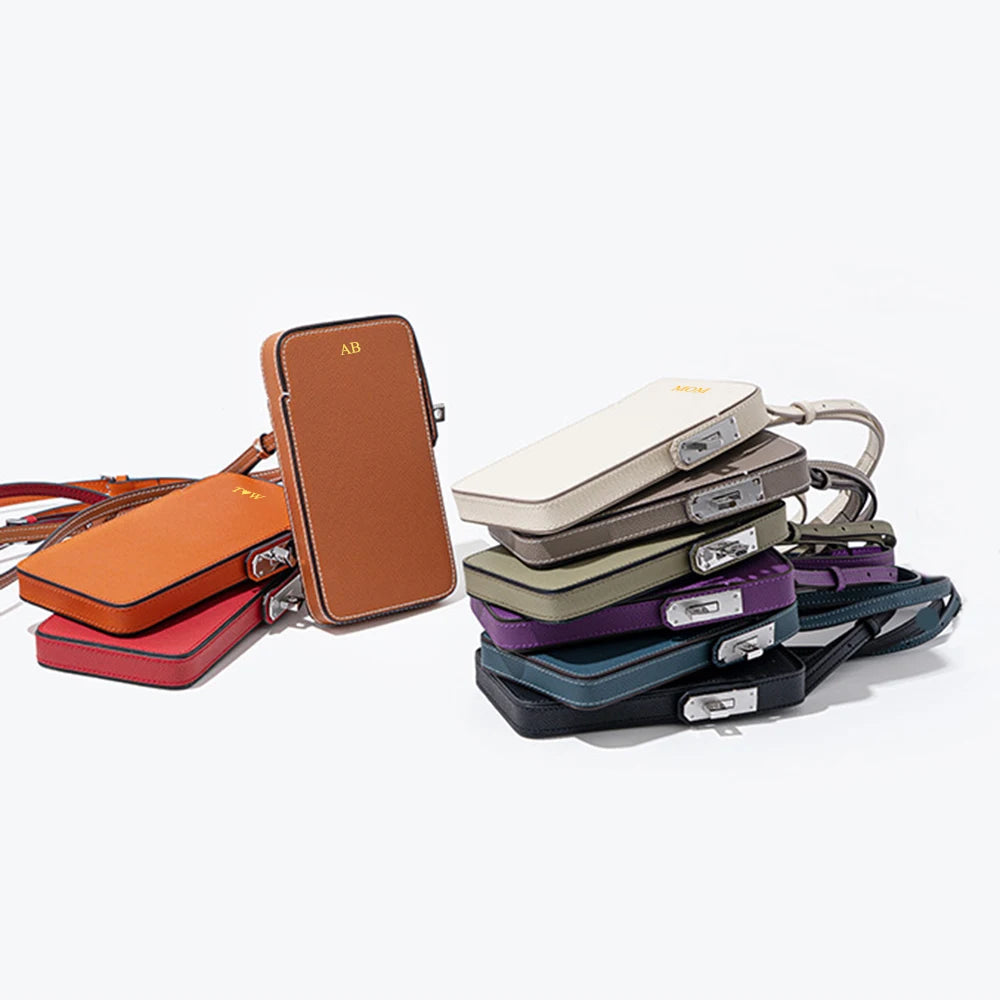 Luxury EP Leather Women Phone Bag