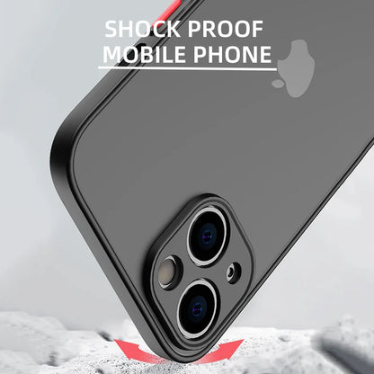 New ARMOR Shockproof Matte Case For iPhone 15 Pro Max 15 Plus